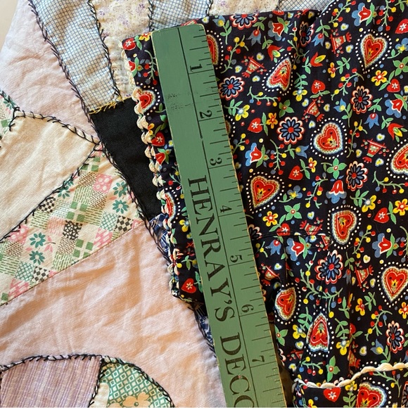 🎈SOLD❤️‍🩹Vintage Dress Maggi Stover 1950's Cute Vintage Dress Folk Art Pattern - Picture 8 of 16